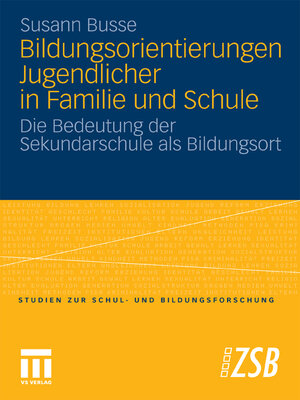 cover image of Bildungsorientierungen Jugendlicher in Familie und Schule